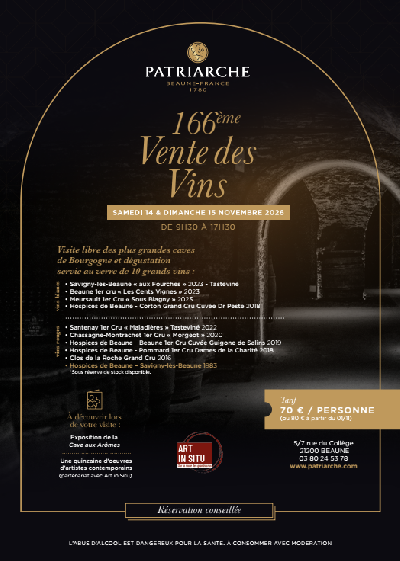 Caves Patriarche Père & Fils - 166ème VENTE DES VINS